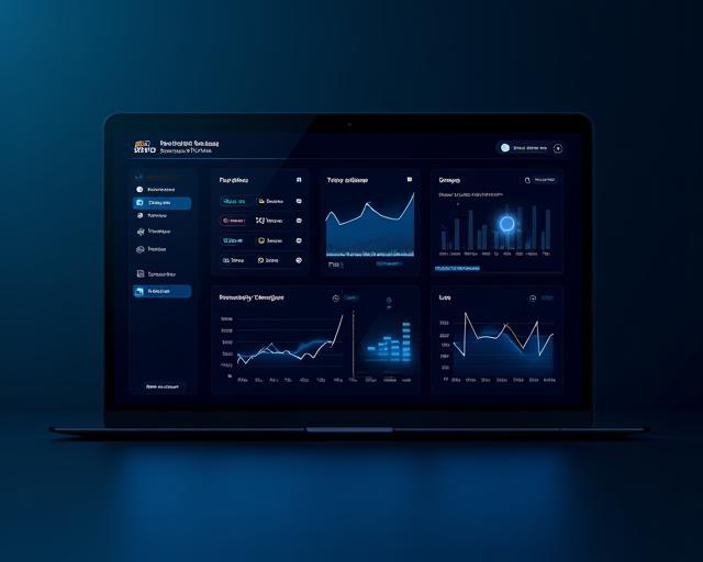 Mock-up des Live Travel Dashboards